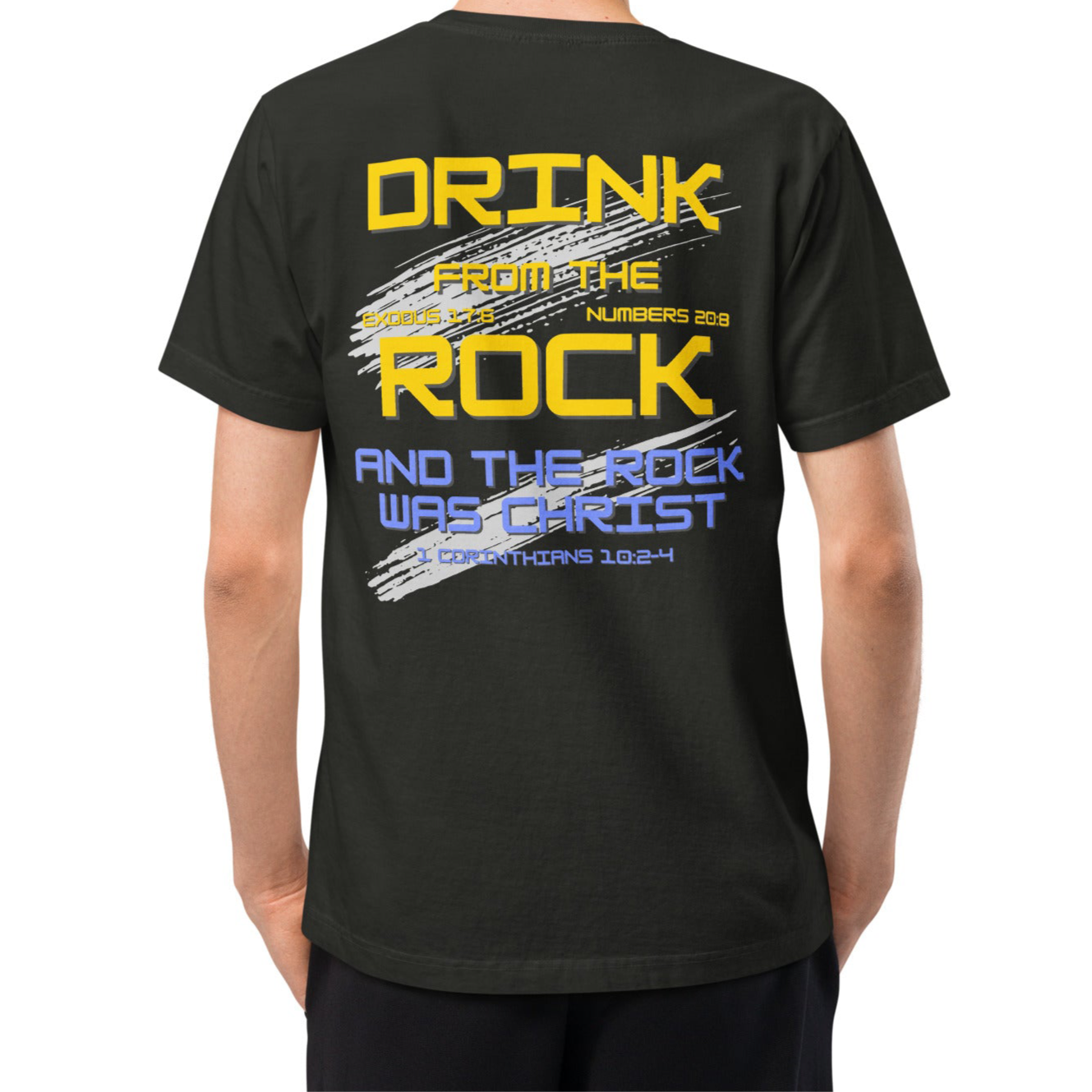 Drink from the Rock — Vintage-Wash Oversized