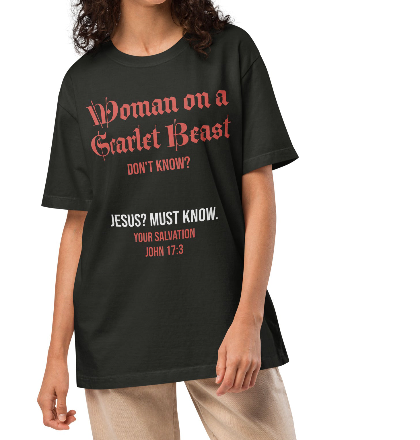 Woman on a Scarlet Beast
