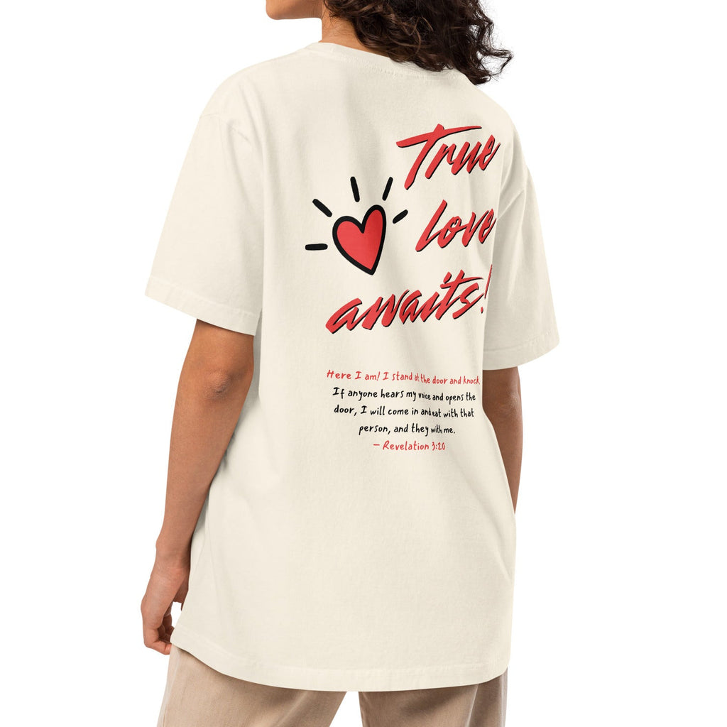 True Love Awaits T-shirt Revelation 3:20