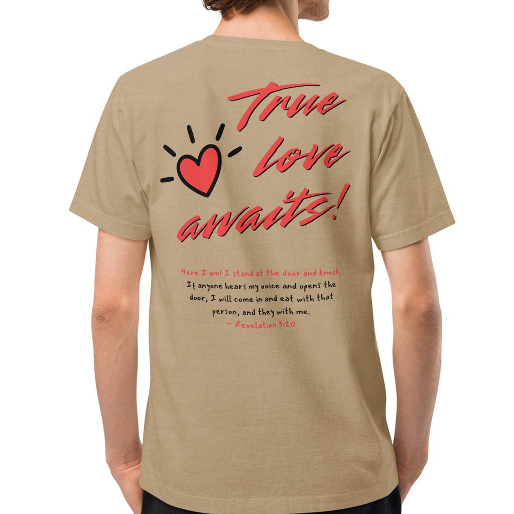 True Love Awaits T-shirt Revelation 3:20