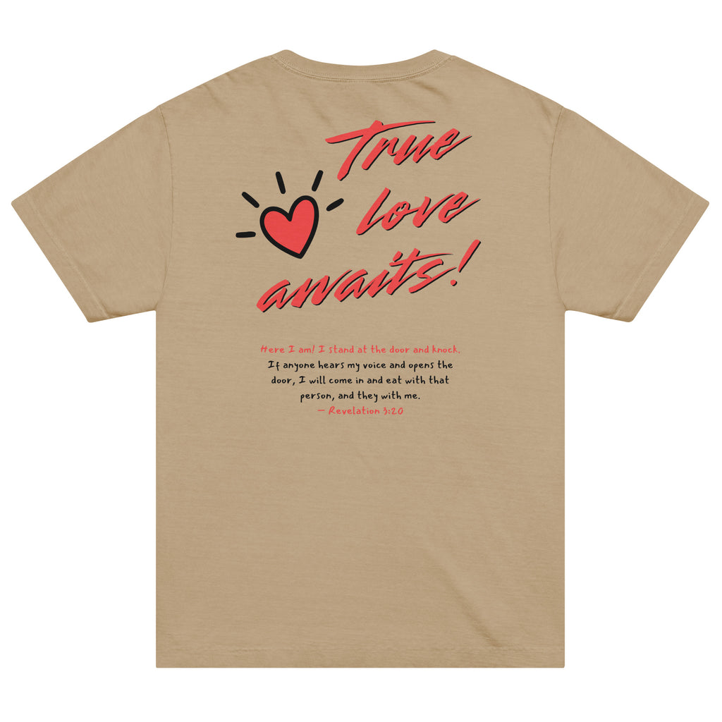 True Love Awaits T-shirt Revelation 3:20