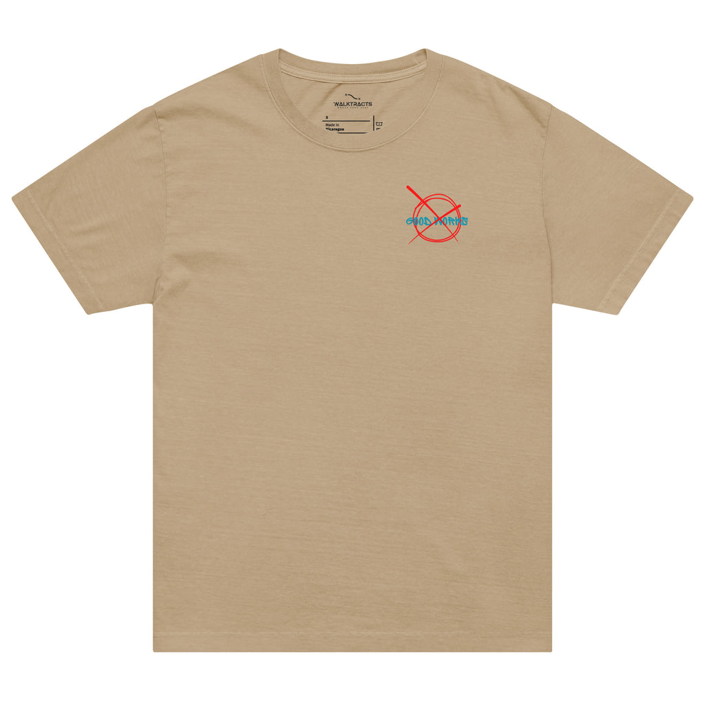 Ephesians 2 t-shirt By Grace Through Faith Unisex Khaki Not Good Works