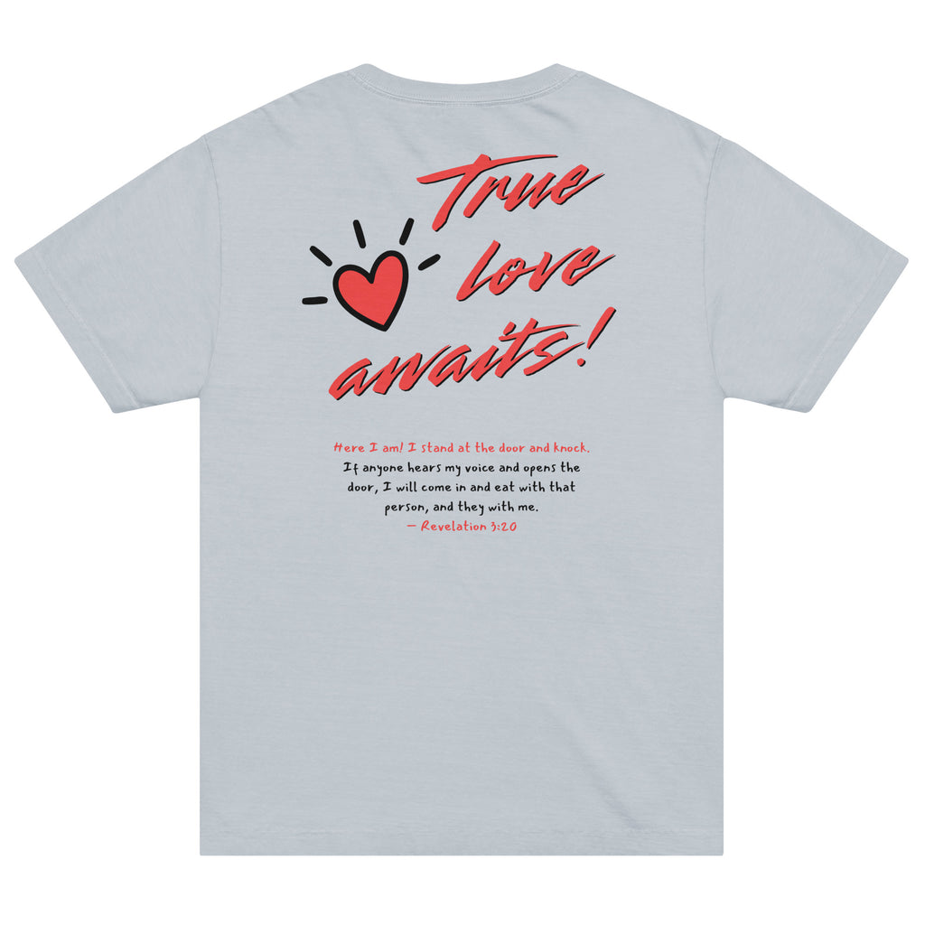 True Love Awaits T-shirt Revelation 3:20