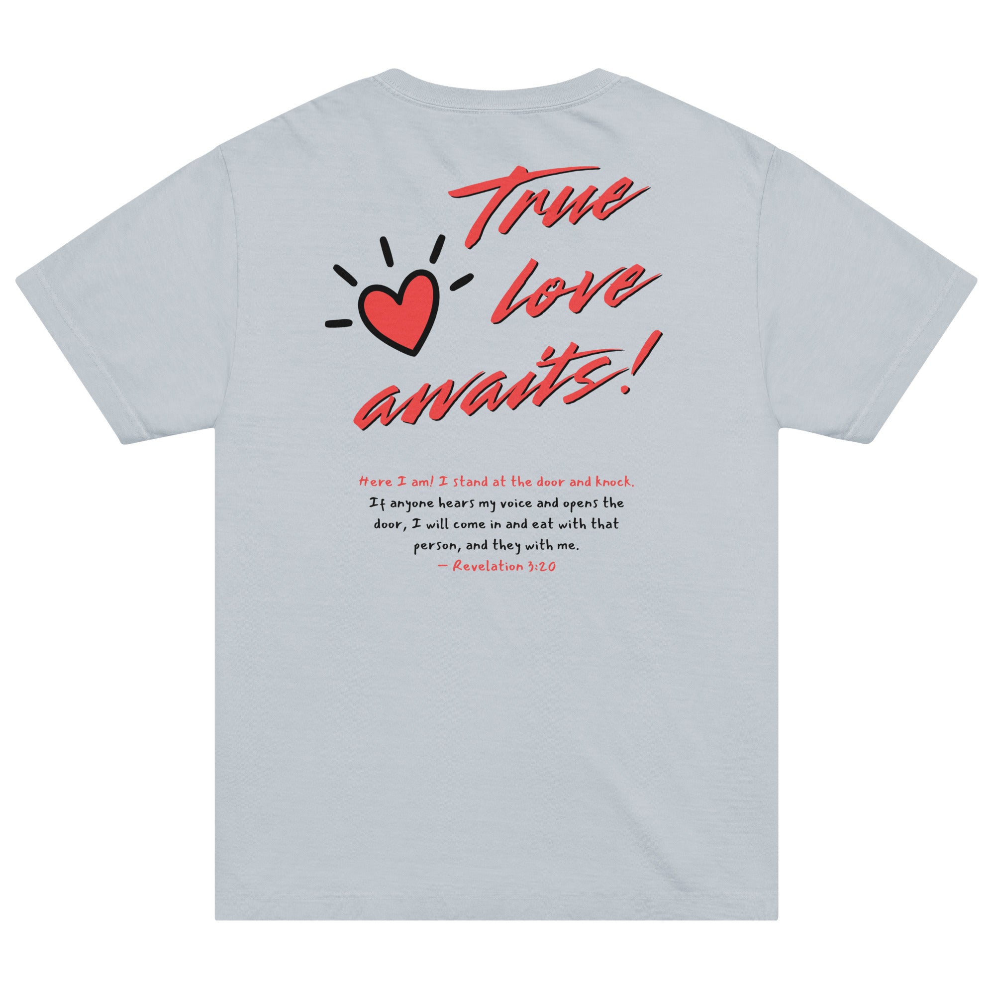 True Love Awaits T-shirt Revelation 3:20