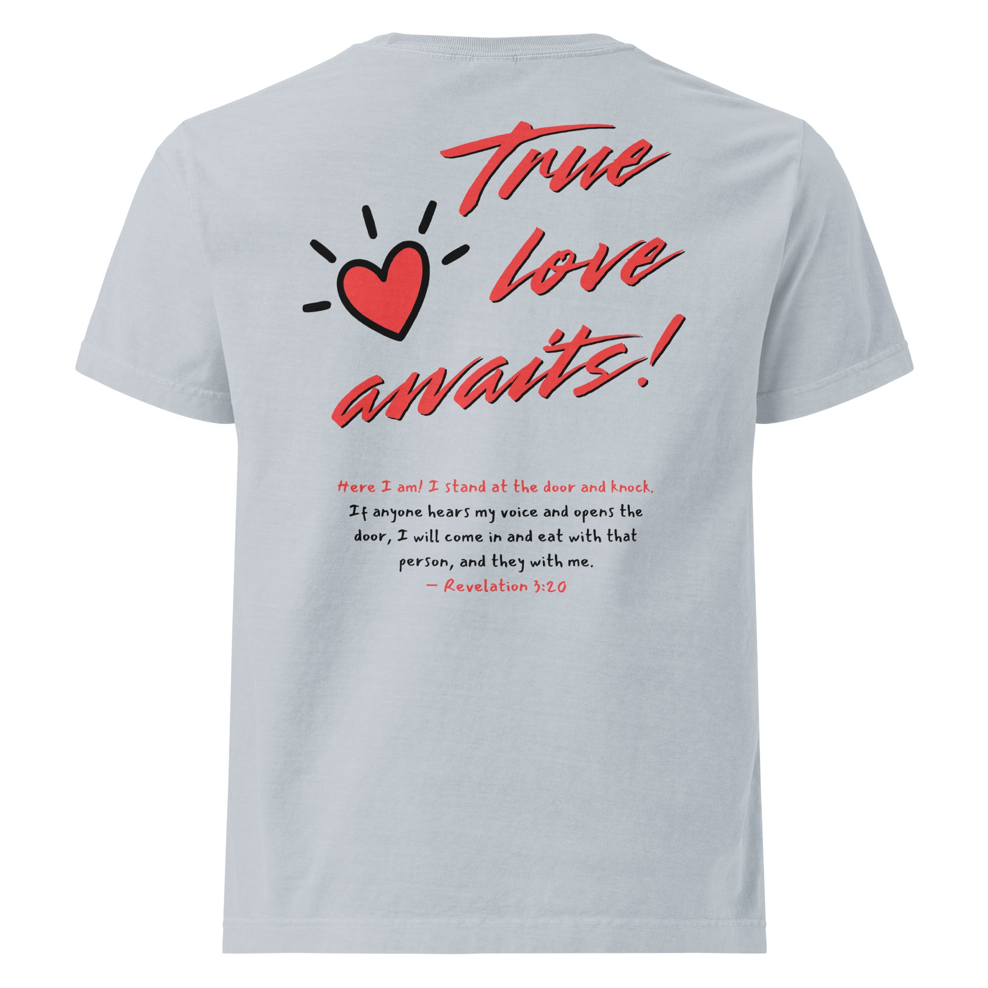 True Love Awaits T-shirt Revelation 3:20