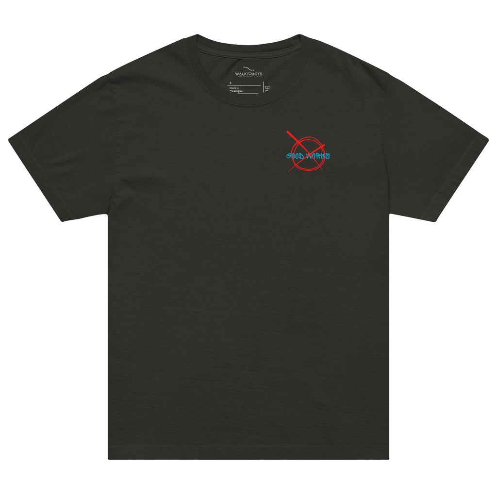Ephesians 2 t-shirt By Grace Through Faith Unisex Black Front
