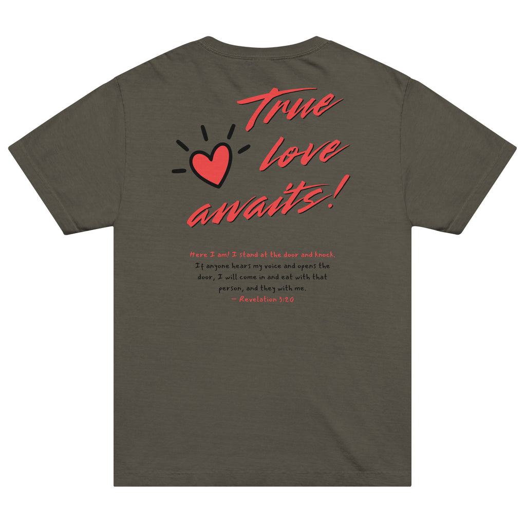 True Love Awaits T-shirt Revelation 3:20