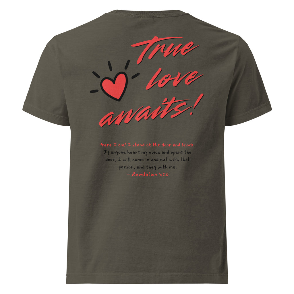 True Love Awaits T-shirt Revelation 3:20