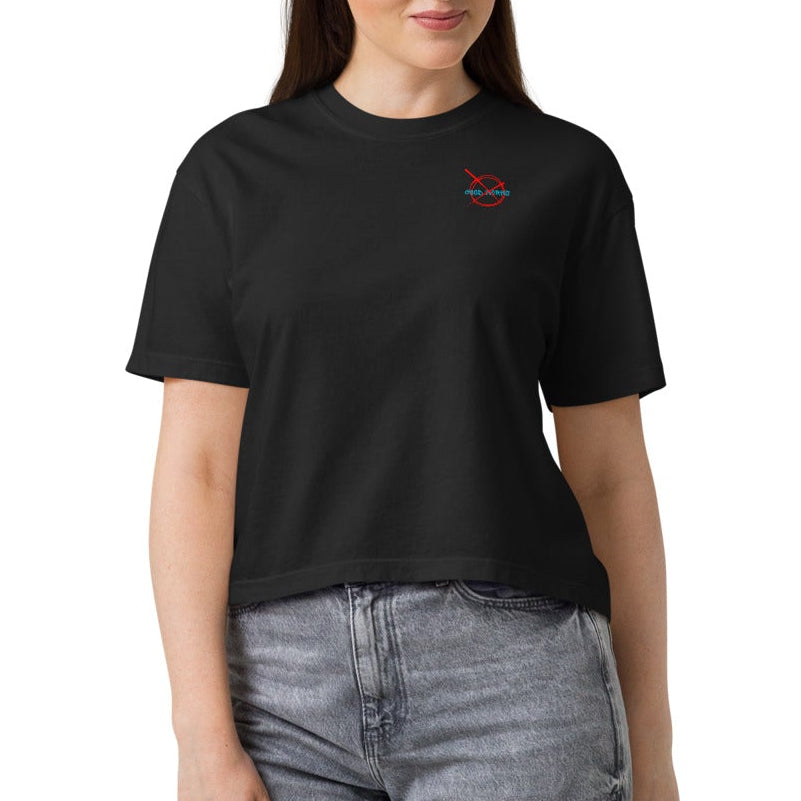 Ephesians 2 T-shirt By Grace Through Faith Women Black on model