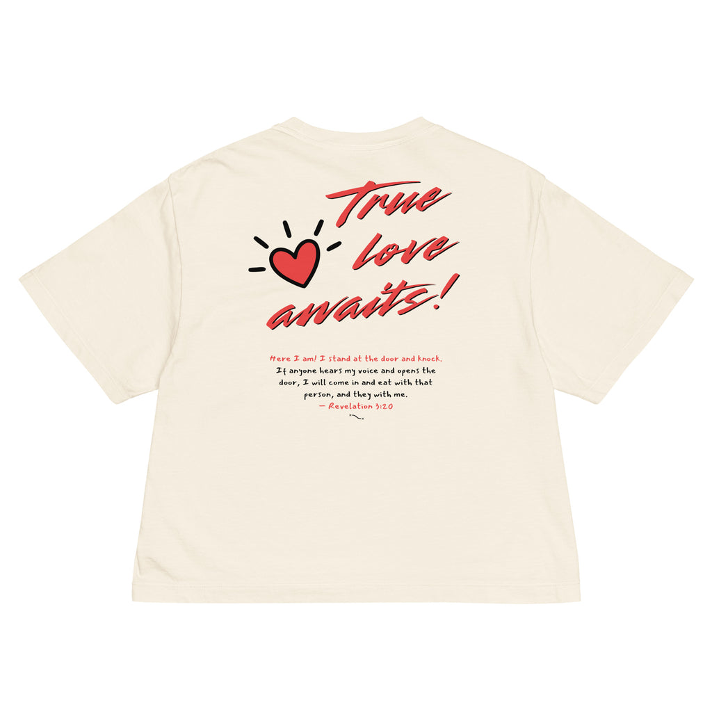 True Love Awaits T-shirt Revelation 3:20