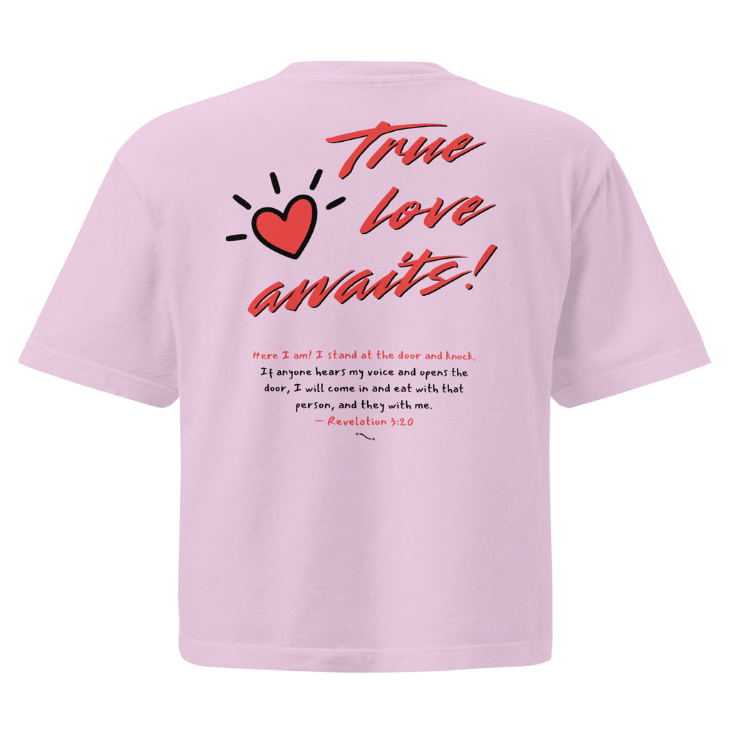 True Love Awaits T-shirt Revelation 3:20