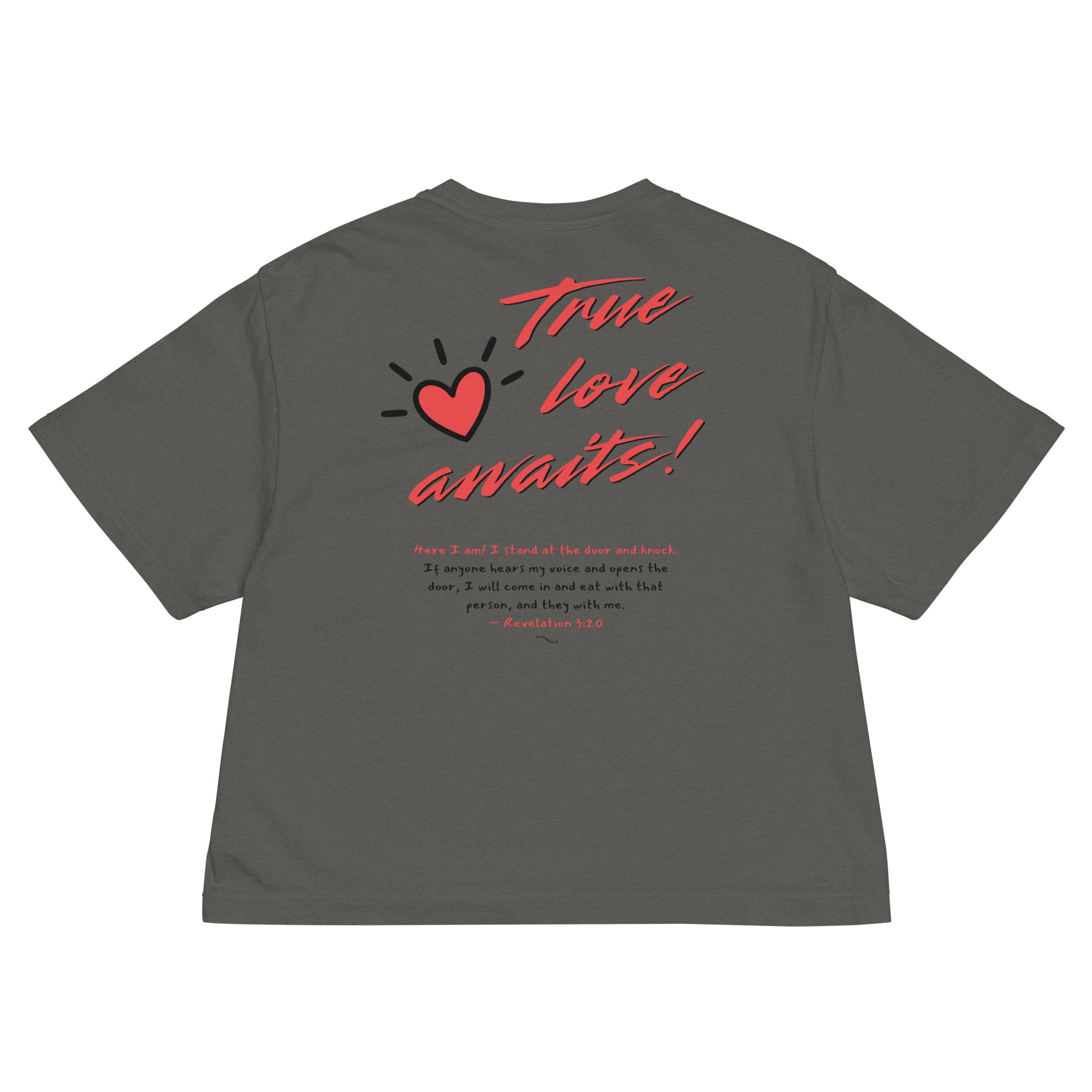True Love Awaits T-shirt Revelation 3:20