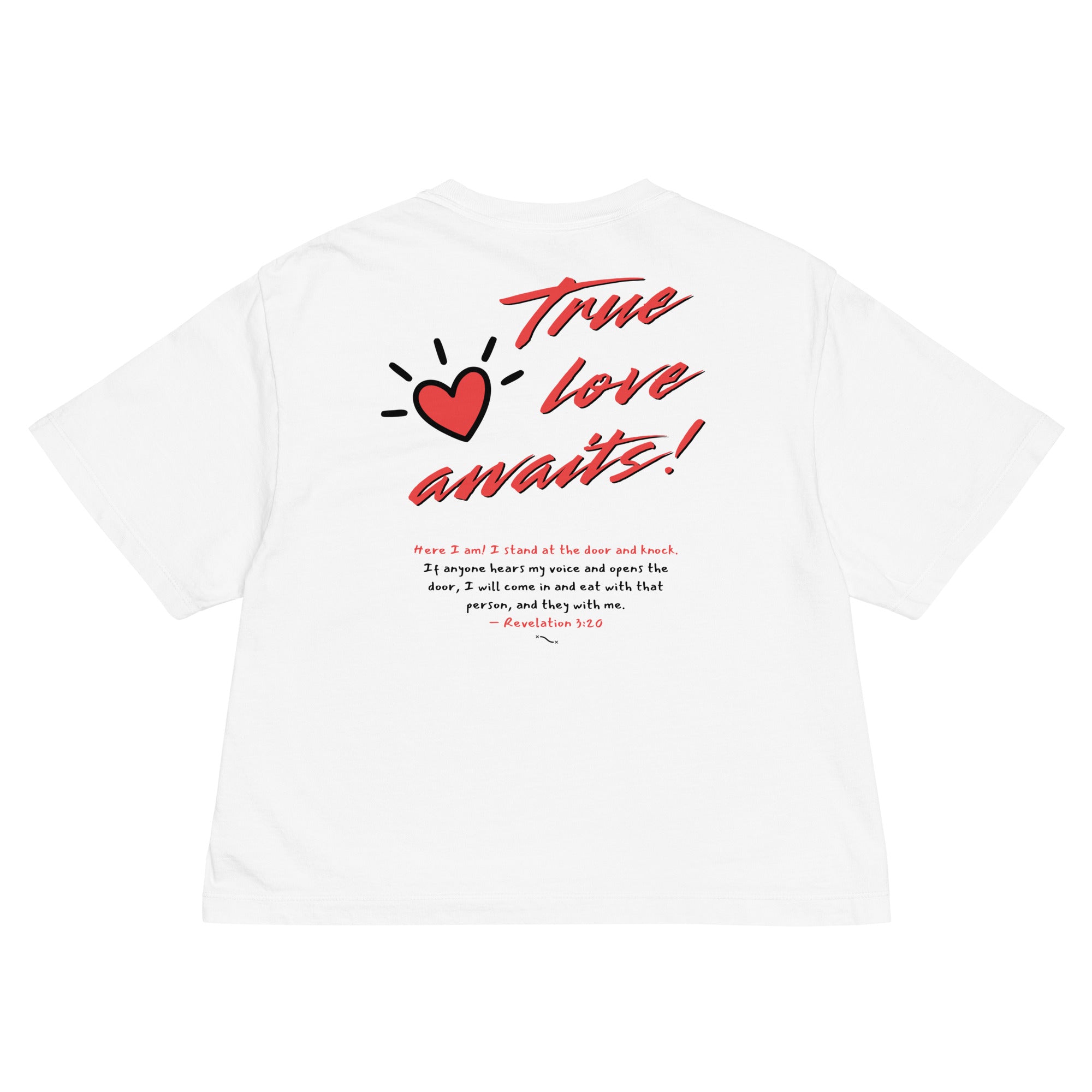 True Love Awaits T-shirt Revelation 3:20