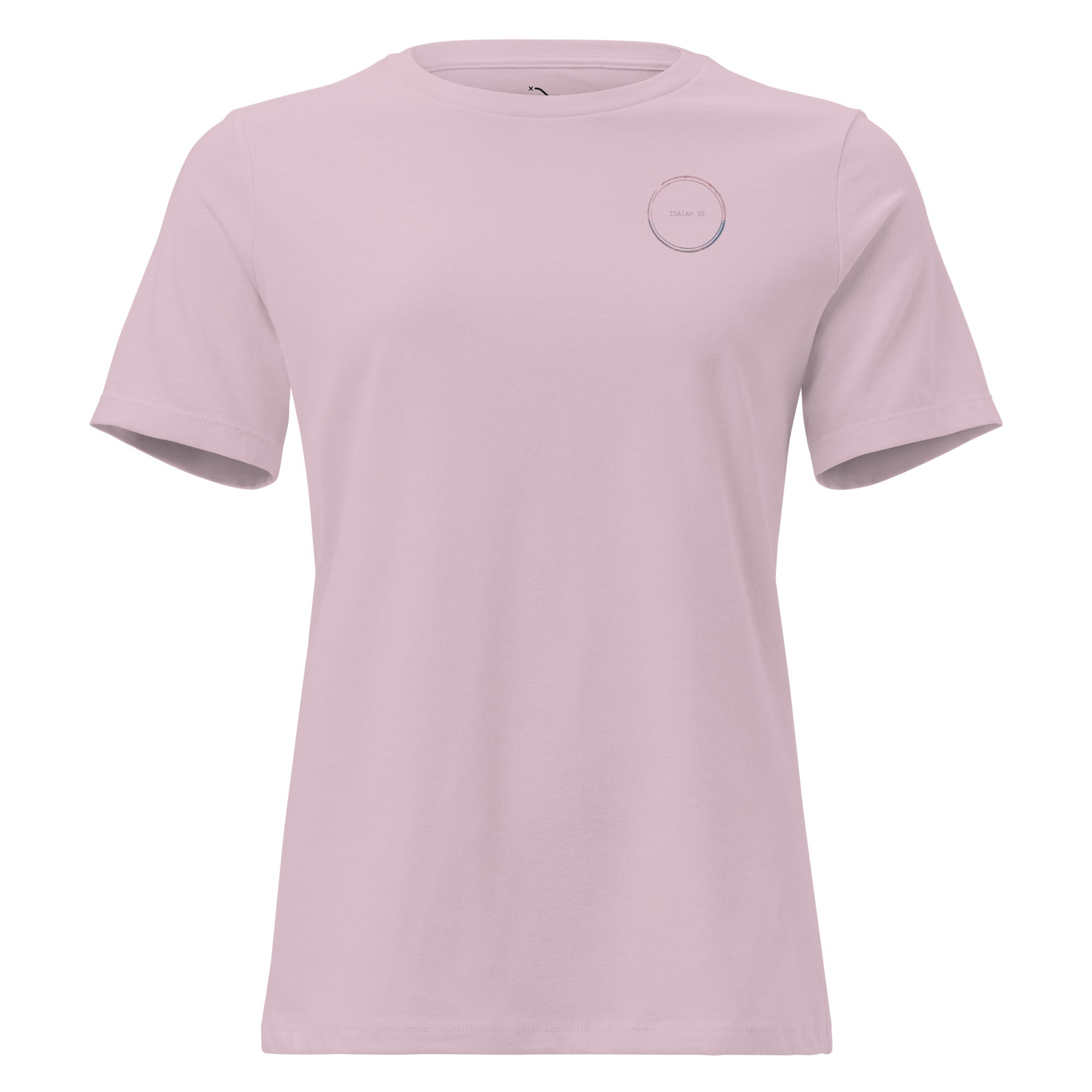 No one is beyond the reach of God's grace Women's T-shirt Isaiah 55  Front Light Violet