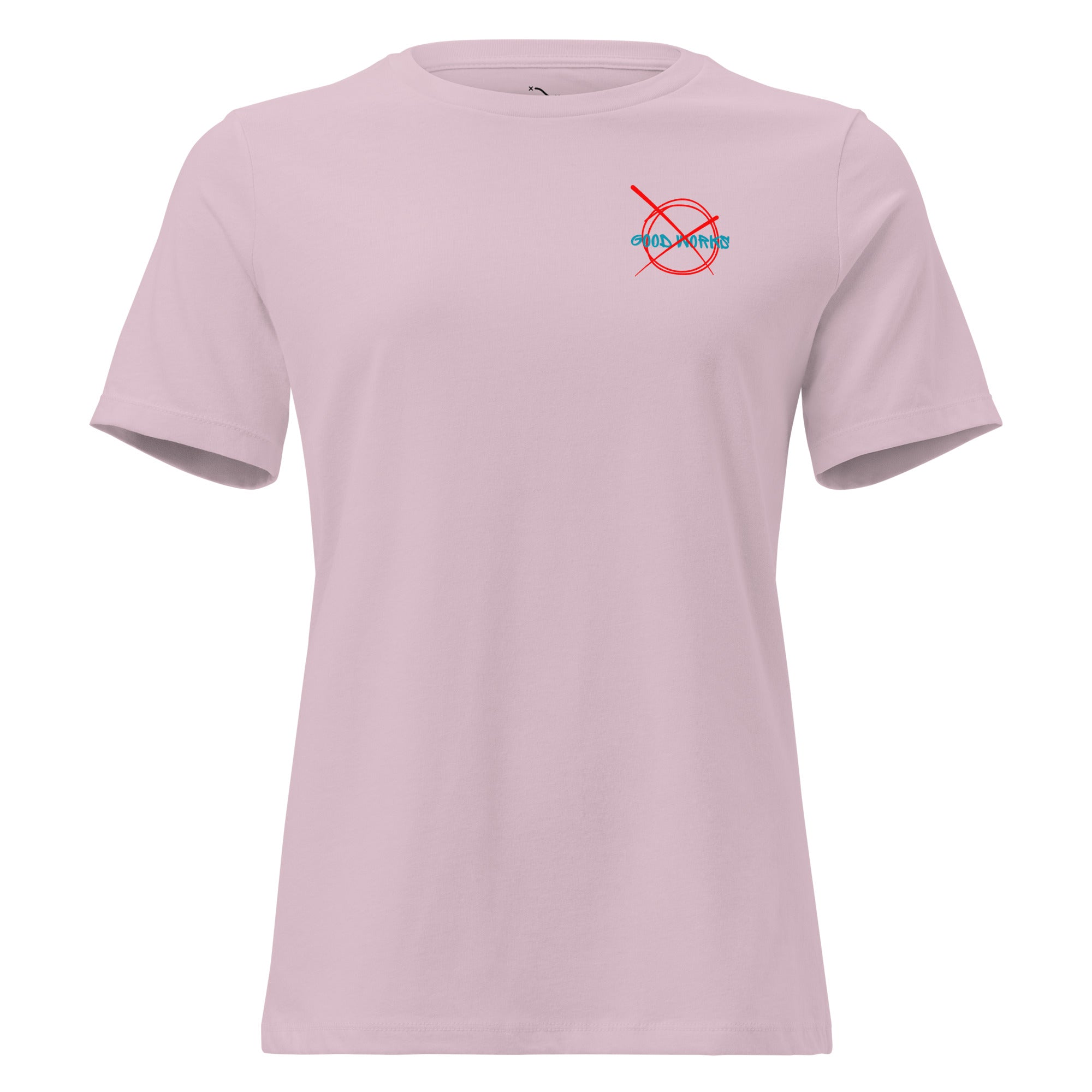 Ephesians 2 By Grace Through Faith women's t-shirt relaxed fit Light Violet Front