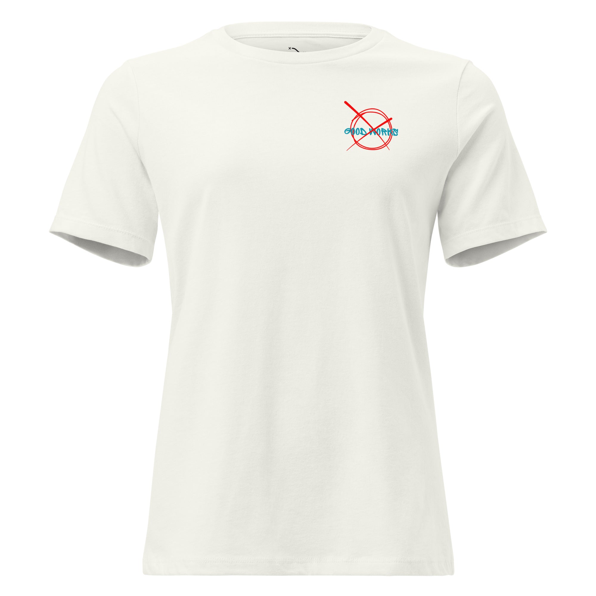 Ephesians 2 By Grace Through Faith women's t-shirt relaxed fit Vintage White Front